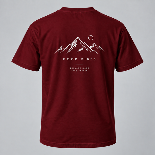 T-shirt bordeaux