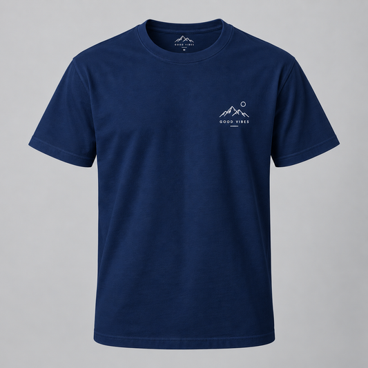 T-shirt bleu