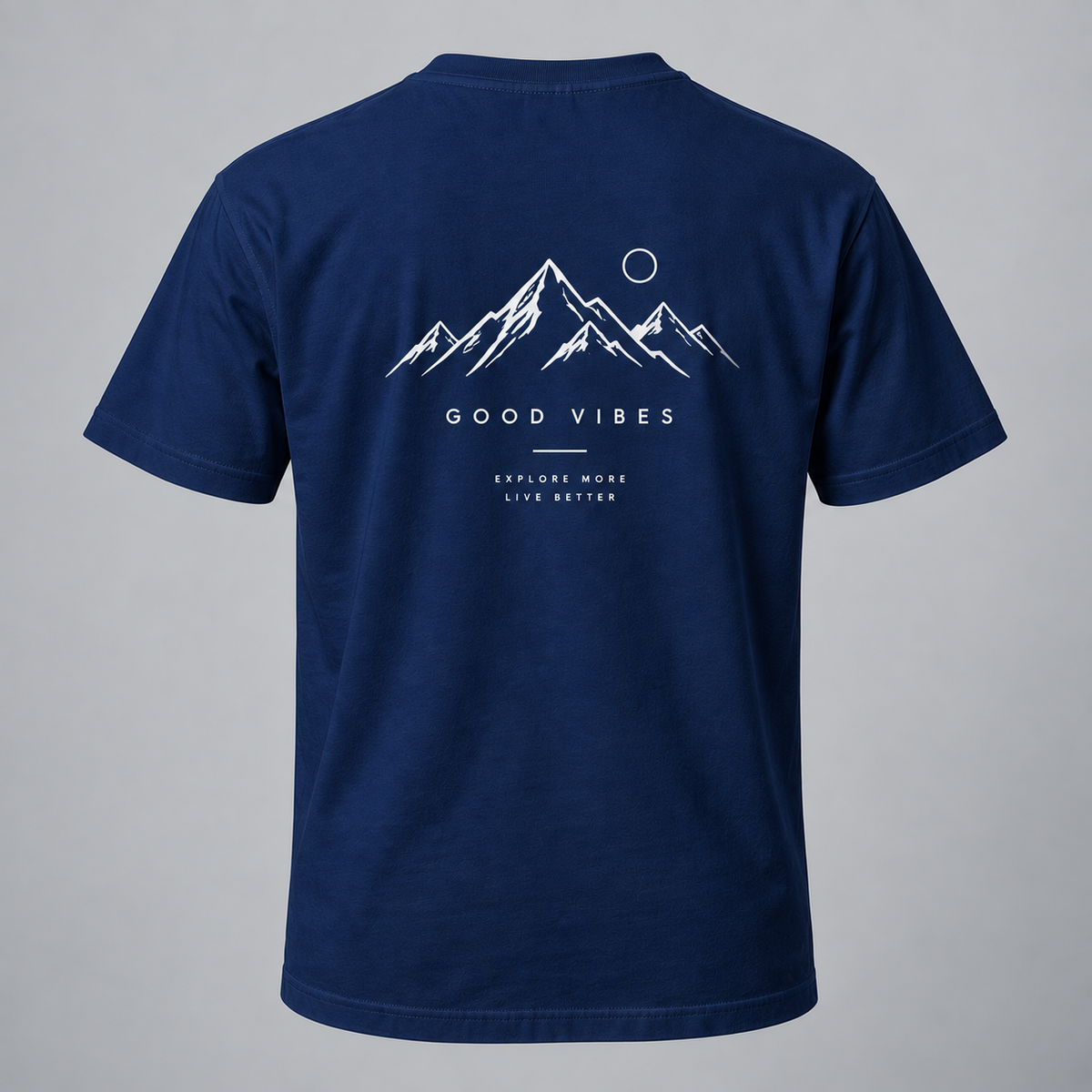 T-shirt bleu