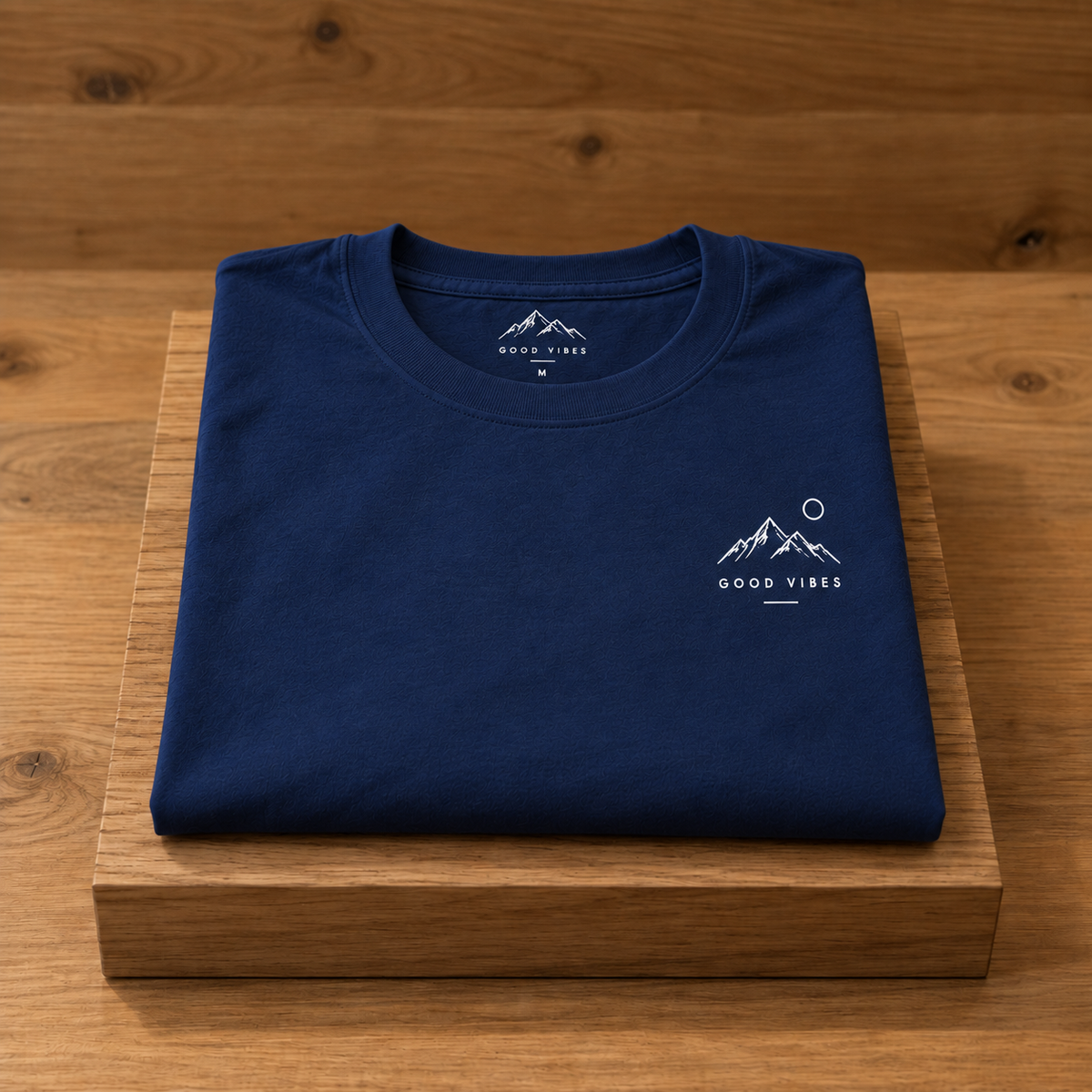 T-shirt bleu