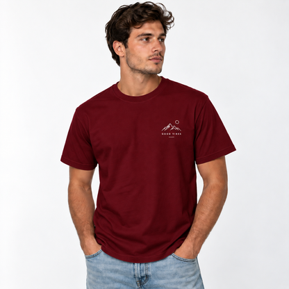 T-shirt bordeaux
