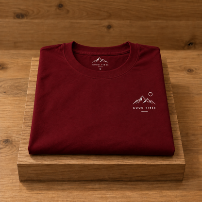 T-shirt bordeaux